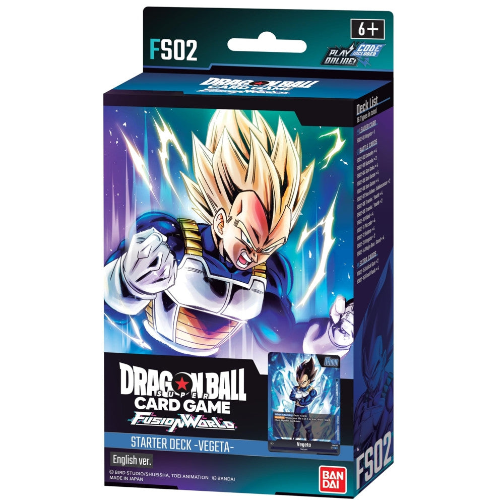 DRAGON BALL SUPER CARD GAME - STARTER DECK - FS02 - FUSION WORLD