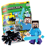 LEGO MINECRAFT N.10 - GIOCO LEGO: STEVE + RAGNO