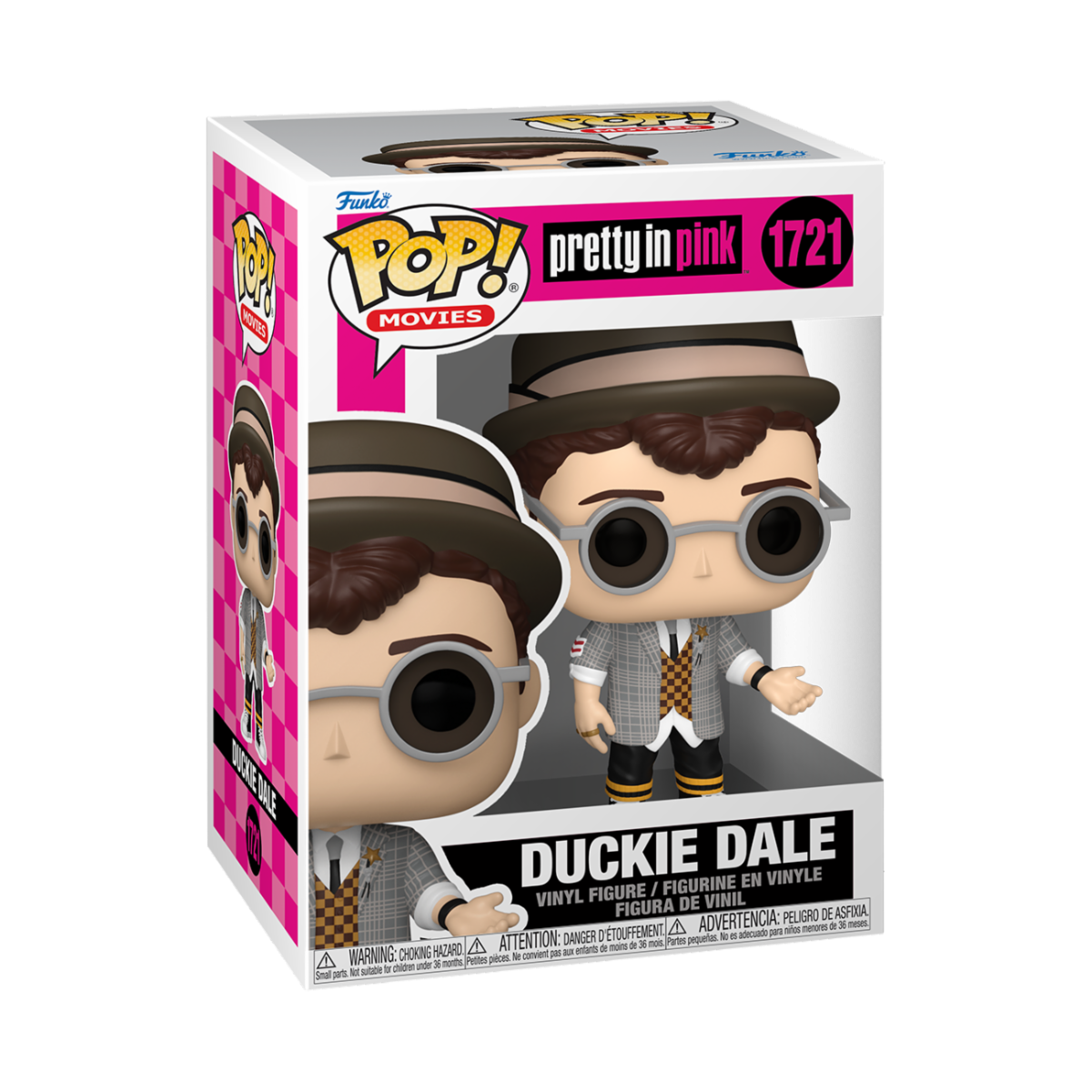 PRETTY IN PINK - POP FUNKO VINYL FIGURE 1721 DUCKIE DALE 9CM