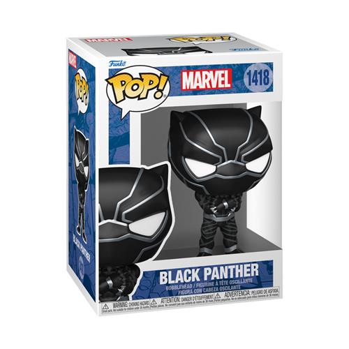 MARVEL: NEW CLASSIC - POP FUNKO VINYL FIGURE 1418 BLACK PANTHER 9CM