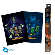 GBYDCO212 - MINECRAFT - DUNGEONS - SET 2 CHIBI POSTER (52X38)