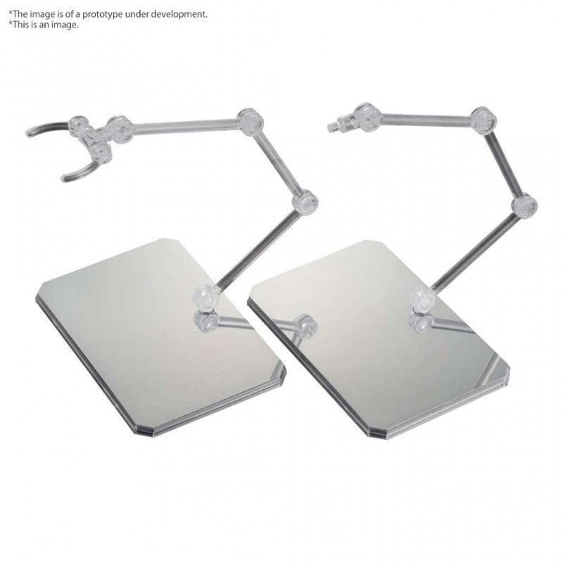 MK67156 - BANDAI SPIRITS - ACTION BASE 6 CLEAR MIRROR STICKERS SET