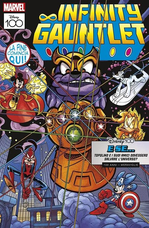 AMAZING SPIDER-MAN 30 (2022) - AMAZING SPIDER-MAN 830 - DISNEY: 100TH ANNIVERSARY - VARIANT LORENZO PASTROVICCHIO