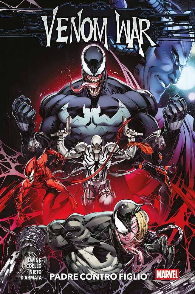 MARVEL COLLECTION - VENOM WAR PADRE CONTRO FIGLIO
