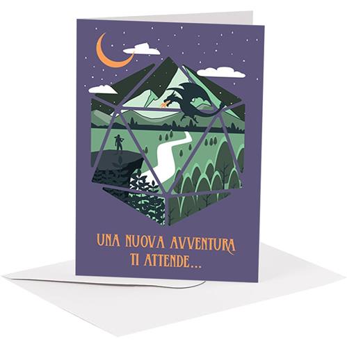 BIGLIETTO AUGURI - BA05 - GIOCO AVVENTURA