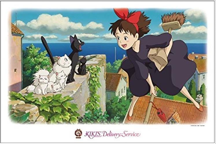 88347 - STUDIO GHIBLI - KIKI DELIVERY - 1000PC PUZZLE - KIKI&CATS