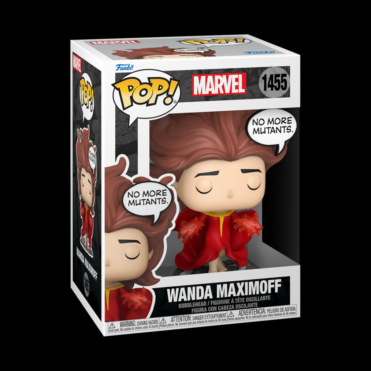 MARVEL - POP FUNKO VINYL FIGURE 1455 SCARLET WITCH (HOUSE OF M) 9CM
