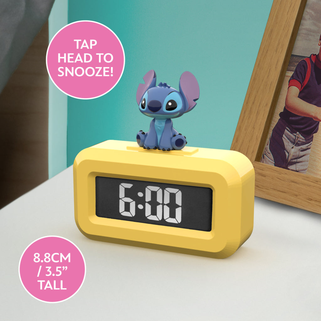 PP14951LS - DISNEY: LILO & STITCH - STITCH MINI CHARACTER ALARM CLOCK