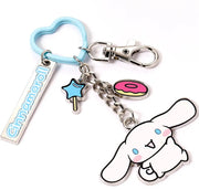 EHKKR0019 - PORTACHIAVI CINNAMOROLL CON CIONDOLI - HELLO KITTY