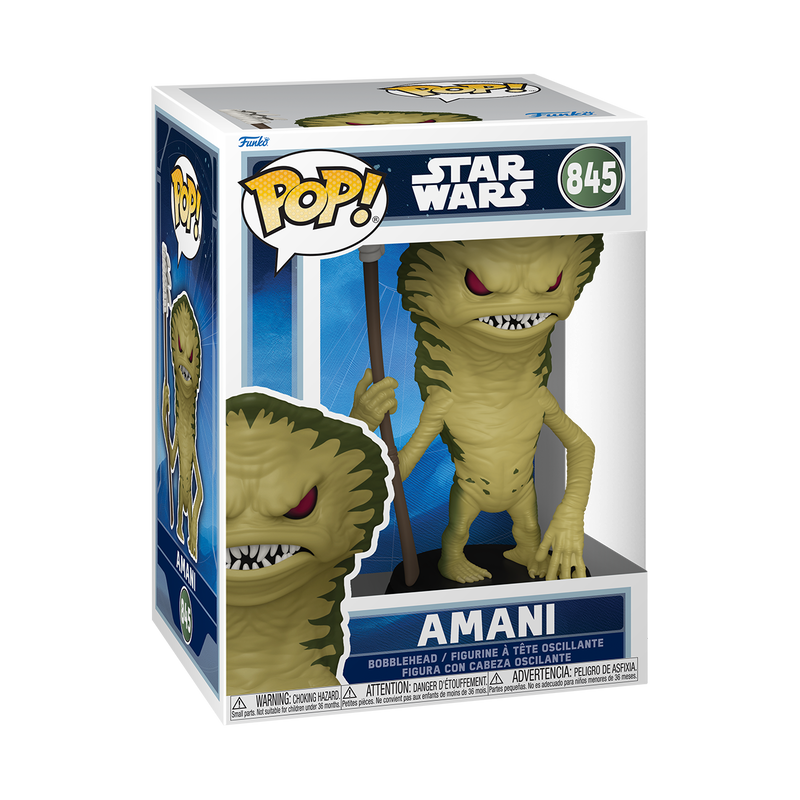 STAR WARS: MANDALORIAN & GROGU (2026) S2 - POP FUNKO VINYL FIGURE 845 AMANI 9CM