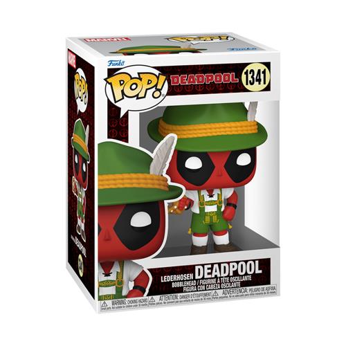 MARVEL: DEADPOOL - POP FUNKO VINYL FIGURE 1341 LEDERHORSEN DEADPOOL 9CM