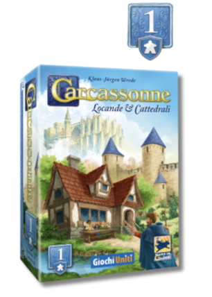 CARCASSONNE - ESPANSIONE 1 LOCANDE E CATTEDRALI - EDIZIONE 2025