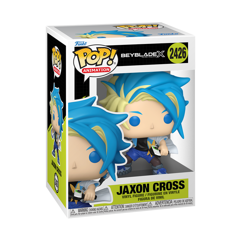 BEYBLADE X - POP FUNKO VINYL FIGURE 2426 JAXON CROSS REGULAR 9CM