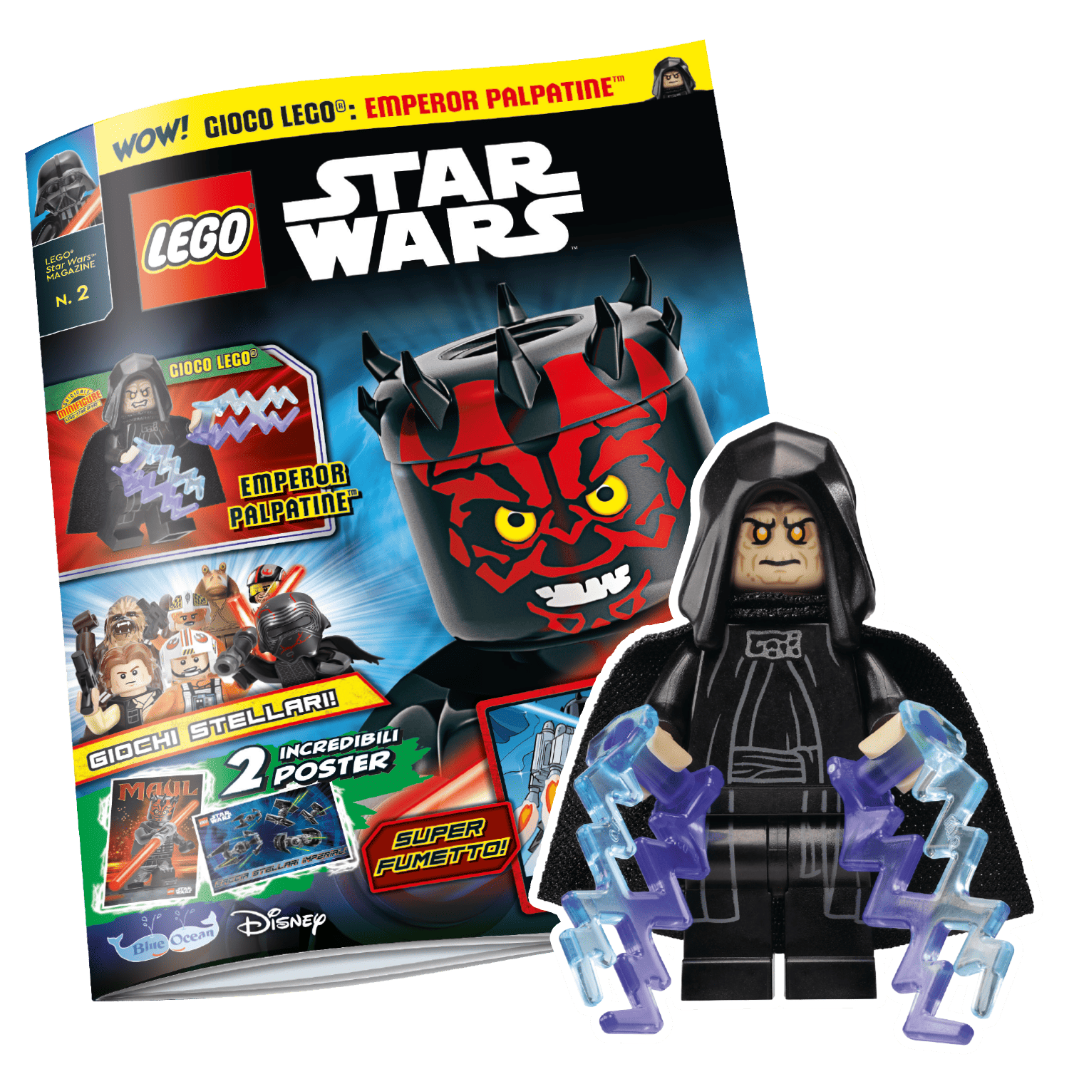 LEGO STAR WARS N.2 - EMPEROR PALPATINE