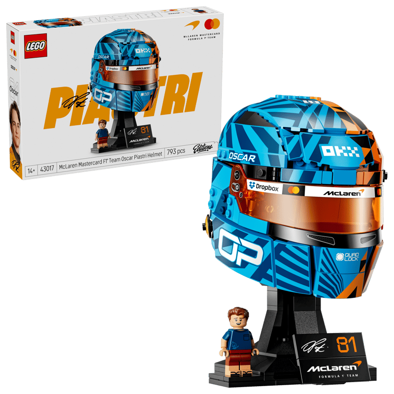 43017 - EDITIONS FORMULA 1 - CASCO DI OSCAR PIASTRI MCLAREN MASTERCARD F1 TEAM