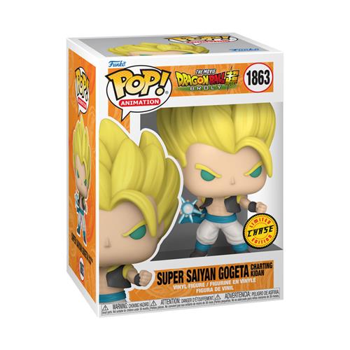 DRAGON BALL SUPER: BROLY - POP FUNKO VINYL FIGURE 1863 GOGETA CHASE 9CM