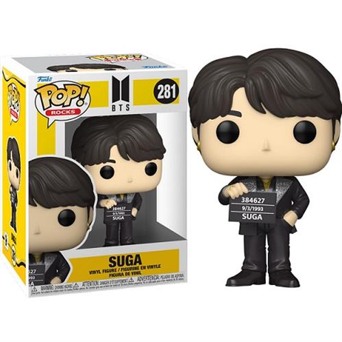 ROCKS BTS: BUTTER - POP FUNKO VINYL FIGURE 281 SUGA 9CM