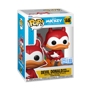 DISNEY - POP FUNKO VINYL FIGURE 1446 DEVIL DONALD W/CHASE (ASSORTMENT 6PZ) 9CM