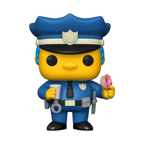 THE SIMPSONS - POP FUNKO VINYL FIGURE 899 CHIEF WIGGUM 9CM