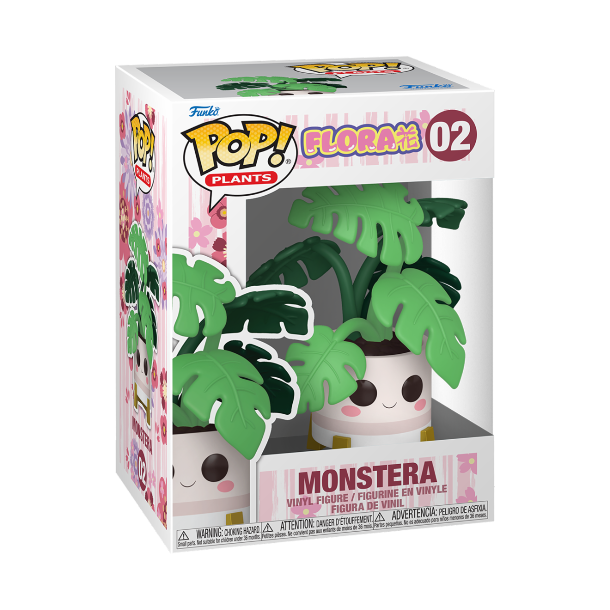 POP PLANTS: FLORA - POP FUNKO VINYL FIGURE 02 MONSTERA 9CM
