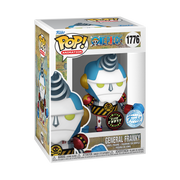 ONE PIECE - POP FUNKO VINYL FIGURE 1176 GENERAL FRANKY - CHASE 9CM CARTOOMICS 2024EXCL