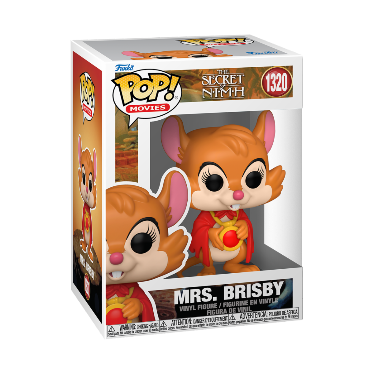 THE SECRETS OF NIMH - POP FUNKO VINYL FIGURE 1320 MRS. BRISBY 9CM