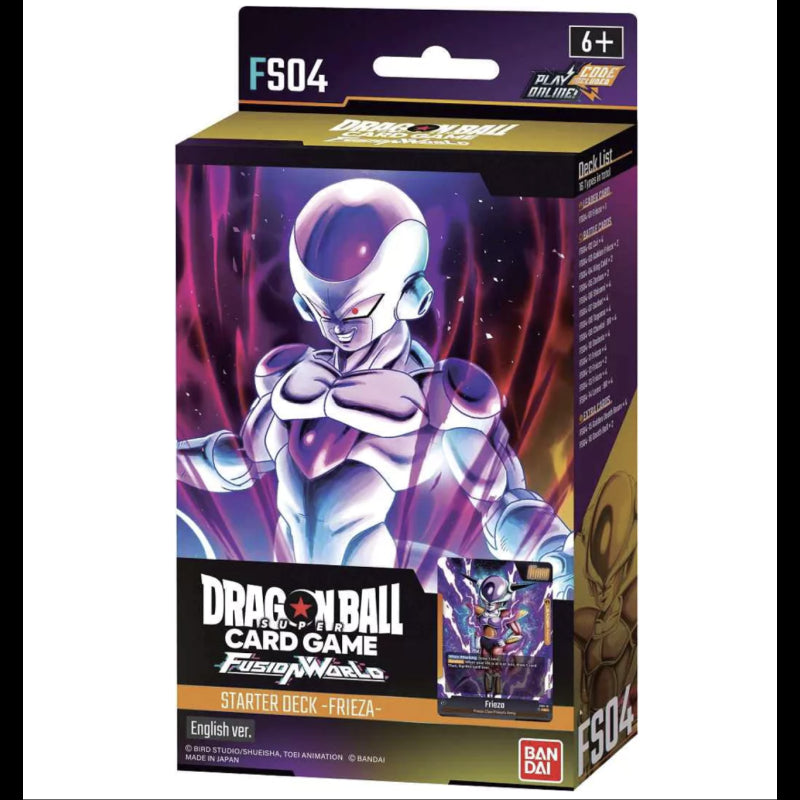 DRAGON BALL SUPER CARD GAME - STARTER DECK - FS04 - FUSION WORLD