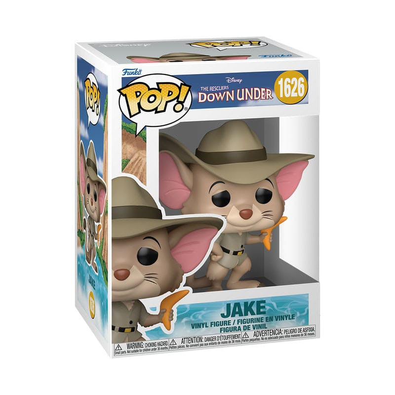 THE RESCUERS DOWN UNDER - POP FUNKO VINYL FIGURE 1626 JAKE 9CM