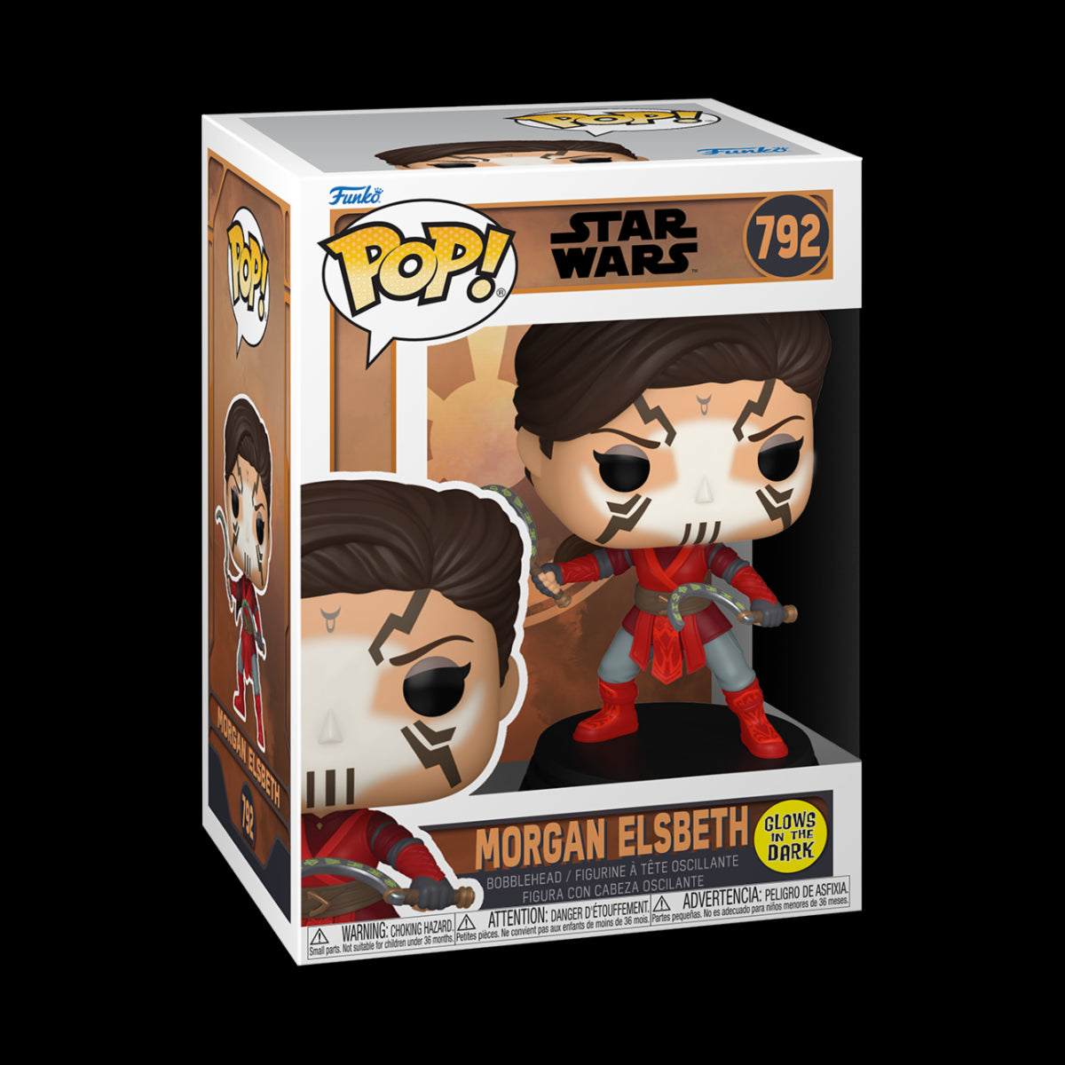 STAR WARS: TALES OF THE EMPIRE - POP FUNKO VINYL FIGURE 792 MORGAN ELSBETH(GW) 9CM