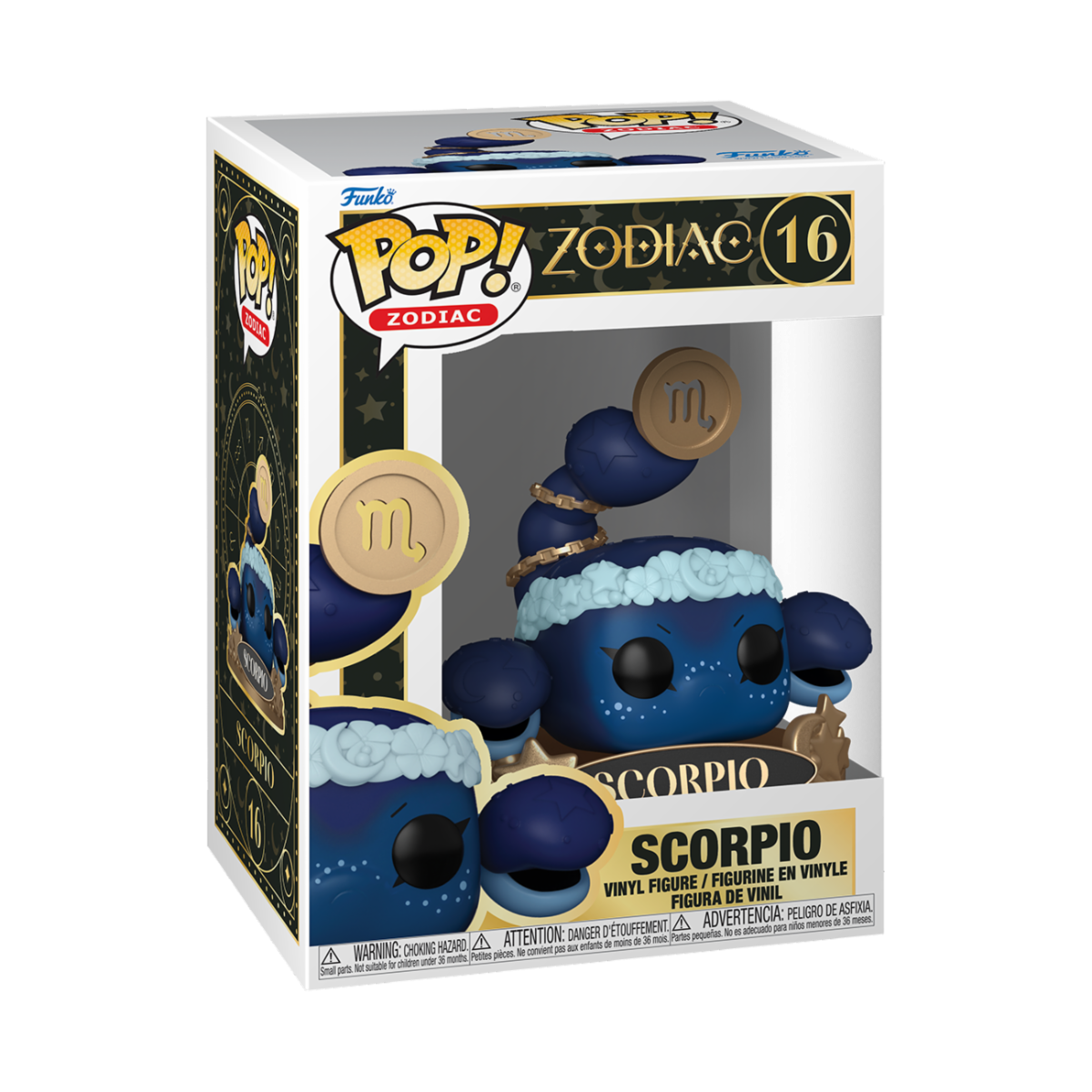 ZODIAC SIGNS - POP FUNKO VINYL FIGURE 16 SCORPIO 9CM