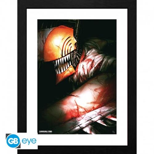GBYDCO446 - CHAINSAW MAN - FRAMED POSTER (30X40) - CHAINSAW MAN