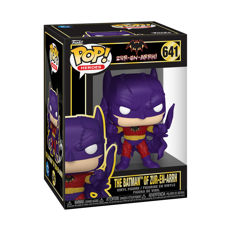 DC THROUGH THE YEARS S2 - POP FUNKO VINYL FIGURE 641 THE BATMAN ZUR-EN-ARRH 9CM