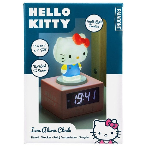 PP14451HK - HELLO KITTY LIGHT UP ALARM CLOCK