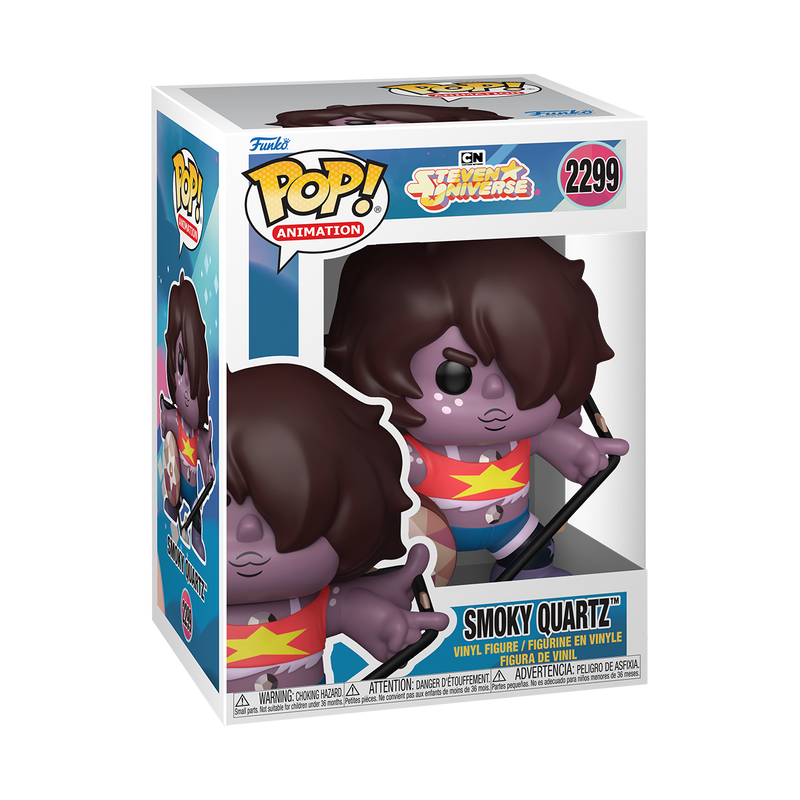 STEVEN UNIVERSE S3 - POP FUNKO VINYL FIGURE 2299 SMOKY QUARTZ 9CM
