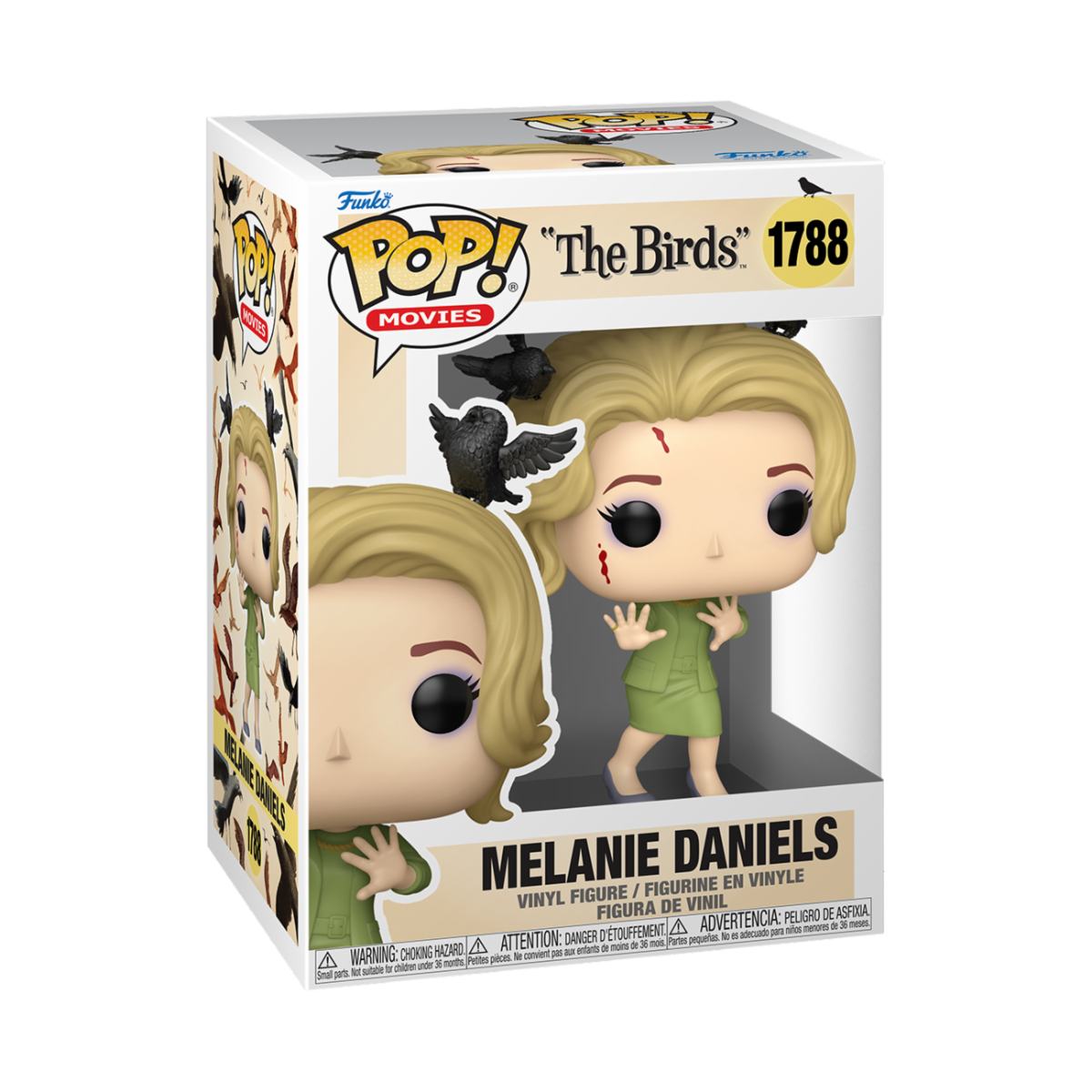 THE BIRDS - POP FUNKO VINYL FIGURE 1788 MELANIE DANIELS 9CM