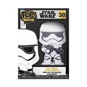STAR WARS - POP LARGE PIN ENAMEL 30 STORM TROOPER FIRST ORDER (GW)