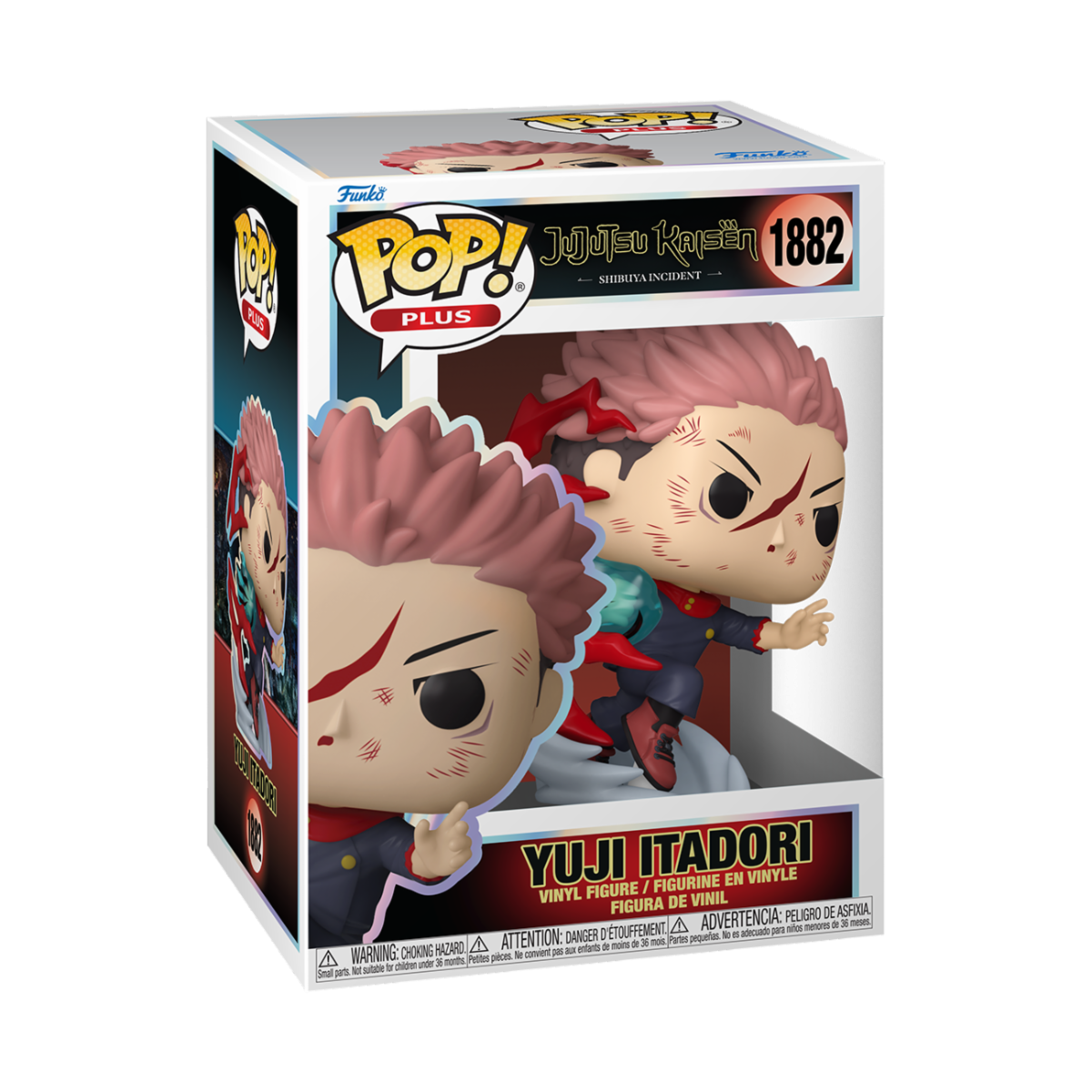 JUJUTSU KAISEN - POP FUNKO VINYL FIGURE 1882 YUJI ITADORI 9CM