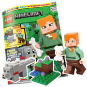LEGO MINECRAFT N.11 - GIOCO LEGO: ALEX + LUPO ADDOMESTICATO