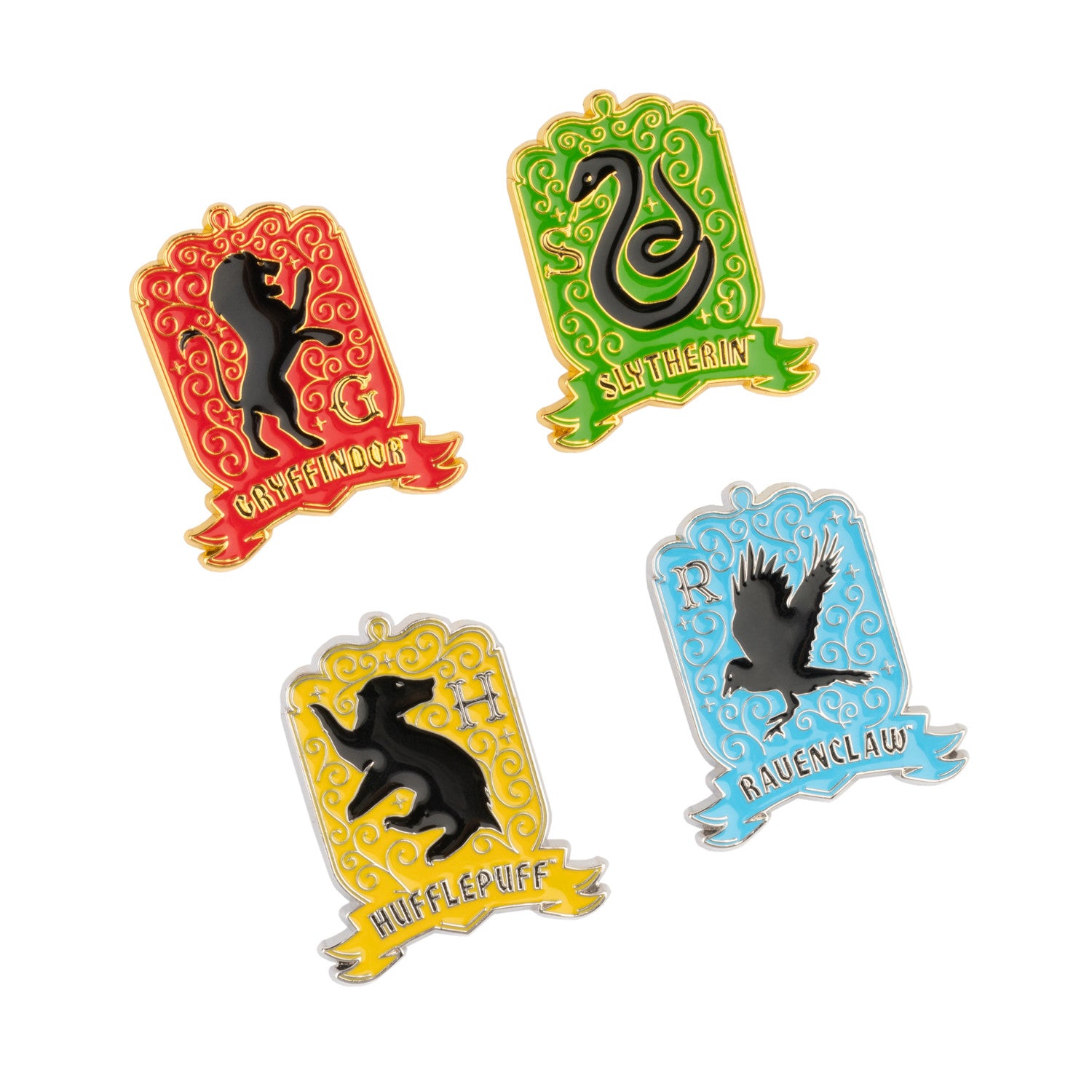 SET4P002 - HARRY POTTER - SET 4 SPILLE - CASATE DI HOGWARTS