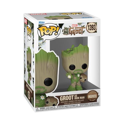 MARVEL: WE ARE GROOT - POP FUNKO VINYL FIGURE 1393 IRON MAN 9CM