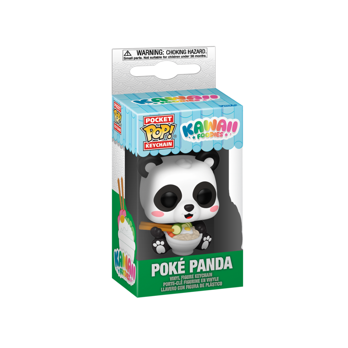 KAWAII FOODIES - KEYCHAIN - POKE PANDA 4CM