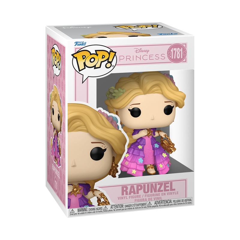 DISNEY PRINCESS GRAND ENTRANCES S2 - POP FUNKO VINYL FIGURE 1781 RAPUNZEL 9CM