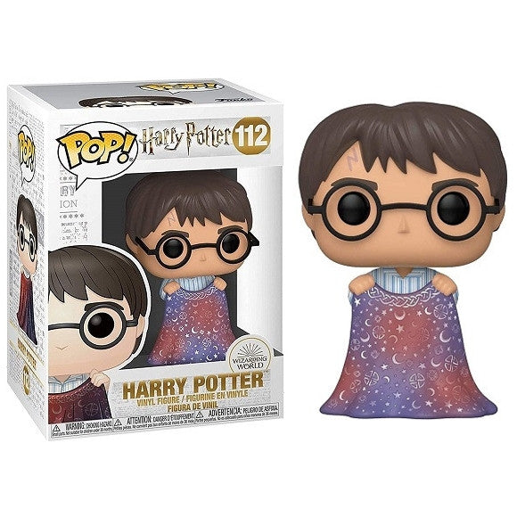 HARRY POTTER - POP FUNKO VINYL FIGURE 112 HARRY W/ INVISIBILITY CLOAK 9CM