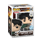 ATTACK ON TITAN - POP FUNKO VINYL FIGURE 1315 CAPTAIN LEVI 9CM GA EXCL