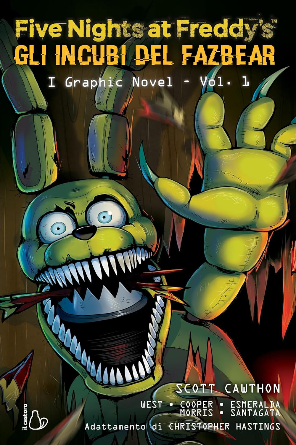 FIVE NIGHTS AT FREDDY'S - GLI INCUBI DEL FAZBEAR VOL.1: I GRAPHIC NOVEL
