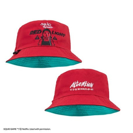 CR2651 - SQUID GAME - CAPPELLINO DA PESCATORE - RED LIGHT GREEN LIGHT