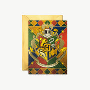 HPCARD31 - HOGWARTS: SCHOOL CREST - NOTECARD
