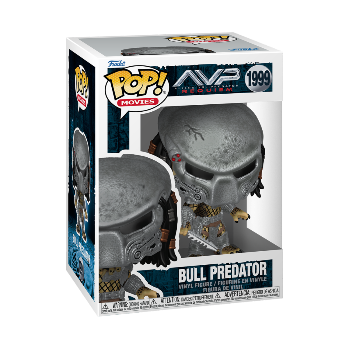 PREDATOR S3 - POP FUNKO VINYL FIGURE 1999 BULL PREDATOR 9CM