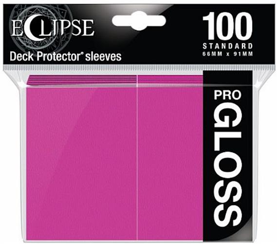 15609 - 100 BUSTINE STANDARD ECLIPSE GLOSS - HOT PINK
