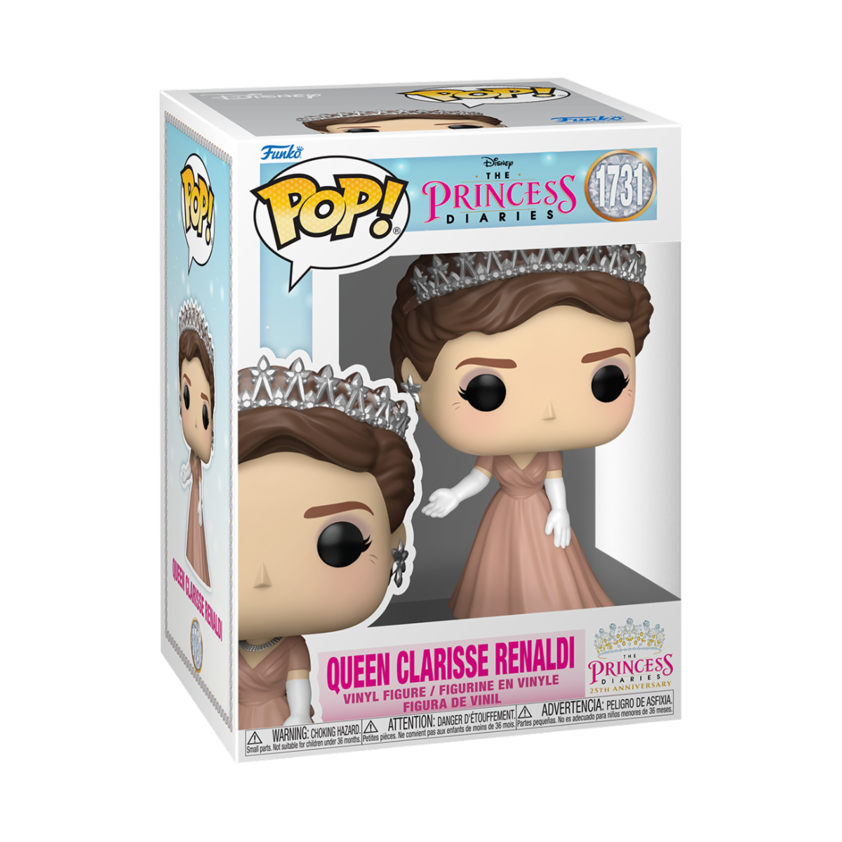 THE PRINCESS DIARIES - POP FUNKO VINYL FIGURE 1731 QUEEN CLARISSE RENALDI 9CM